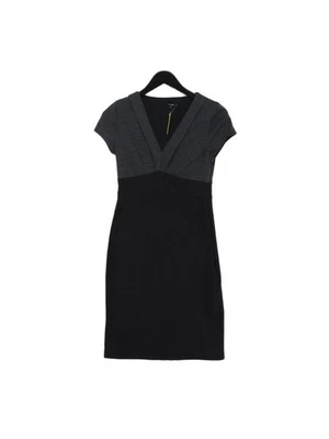 Linea Women's Midi Dress UK 8 Black Polyester with Elastane, Viscose Bodycon - Image 1 of 4