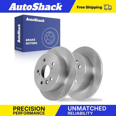 Rear Brake Rotors Pair for Toyota Avalon Solara Camry Lexus ES330 ES300 V6 Foto 1 de 4