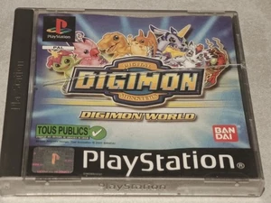 DIGIMON WORLD SONY PS1 PLAYSTATION 1 SLIM PS2 PS3 - Picture 1 of 3