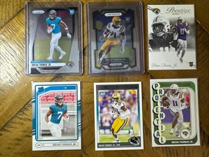Brian Thomas Jr. Lote de 6 RC 2024 Jaguars, LSU ➡️ Ver más abajo 🔥COMO NUEVO🔥 - Imagen 1 de 7