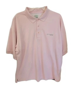 Columbia PFG Men's L Pale Pink Knit Polyester Omni-shade Vented - Picture 1 of 11