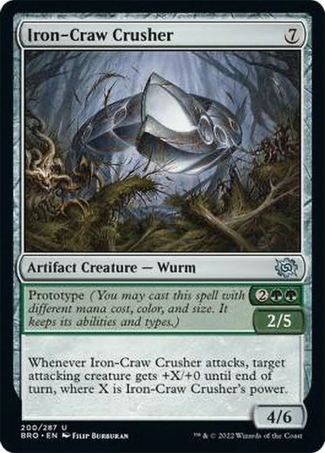 x1 Iron-Craw Crusher - The Brothers' War - NM - MTG - Image 1 of 1
