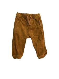 Pantalones de chándal elásticos de pana para bebé Tea Collection marrón talla 6-6 meses otoño - Imagen 1 de 3