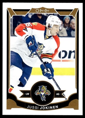 2015-16 O-Pee-Chee #158 Jussi Jokinen Florida Panthers Hockey Card - Image 1 of 2