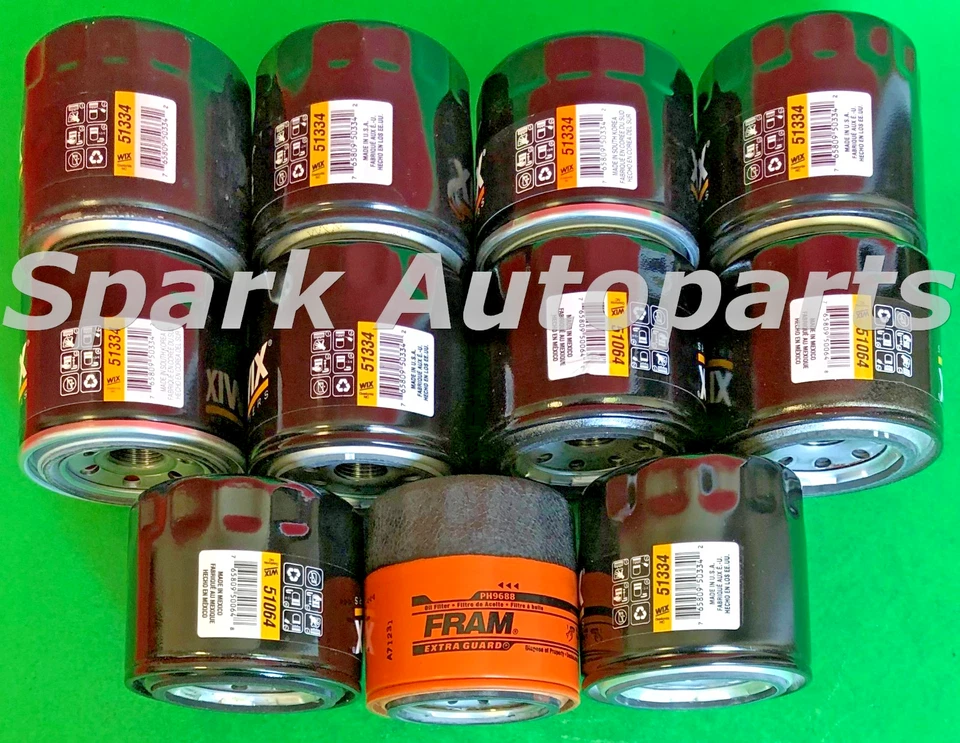 Lot of 11 Engine Oil Filter WIX 51064 51334 FRAM PH9688 For TOYOTA, KIA, HYUNDAI Foto 1 de 3