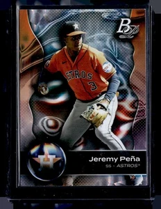 2023 Bowman Platinum Jeremy Peña #23 Ice Foil Houston Astros - Picture 1 of 2
