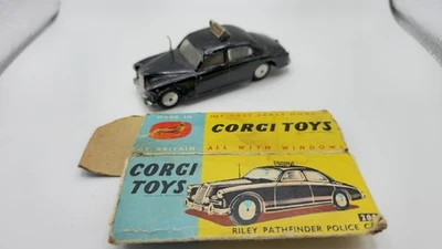 CORGI 209 RILEY PATHFINDER POLICE CAR WITH BOX RESTORATION - Image 1 of 4