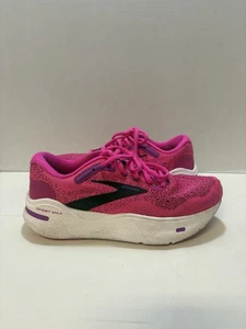 Brooks Ghost Max Mujer Talla 7.5 B Mediano Rosa Glo Blanco Zapatos para Correr Tenis - Imagen 1 de 8