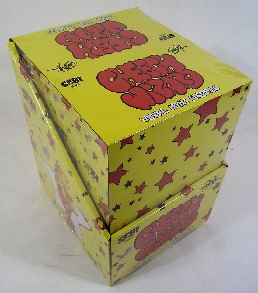 FUNDA de 12 figuras de vinilo Cheech Wizard SFBI 3" con caja de exhibición marca Vaughn Bode Foto 1 de 4