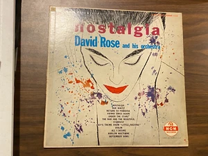 David Rose Nostalgia LP MGM E-3134 Mono Lounge Orchestra Easy Listening VG+ - Picture 1 of 6