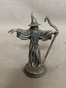 LOTR Gandalf - 1979 Elan Merch Lord of the Rings Fine Pewter Figurine - Picture 1 of 3