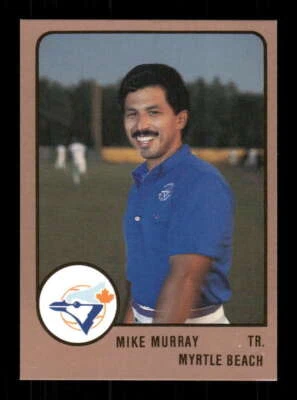 1988 ProCards Myrtle Beach Blue Jays 1179 Mike Murray TR BXCP24 - Image 1 of 2