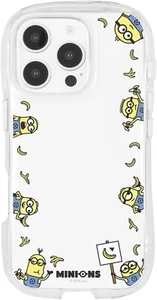 Funda Gourmandies iPhone 16 Pro 6,3 pulgadas Minions Cristal Transparente Banana MINI-506A - Imagen 1 de 5