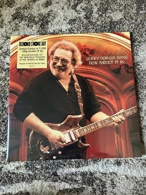 Jerry Garcia Band How Sweet It Is RSD 2023 Double LP Live 1990 Vinyl LE /7500! - Image 1 of 2