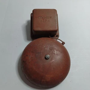 Antike Edwards Nr. 17 Economy Alarm Klingel ungeprüft Klingel 6 Zoll breit - Bild 1 von 5