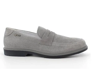 IGI&CO 7110022 mocassino college scarpe uomo casual in camoscio grigio - Foto 1 di 1
