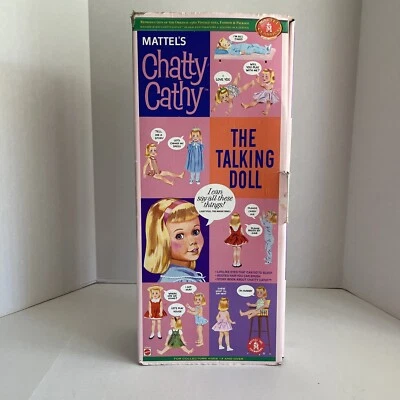 Mattel's Chatty Cathy Talking Doll With Red Sundress 1998 Reproducción Foto 1 de 4