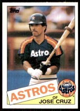 1985 Topps. Jose Cruz B Baseball Cards #95