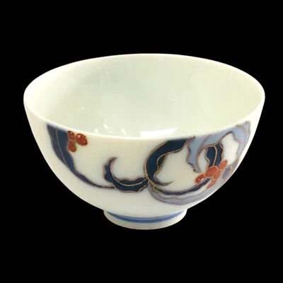 Japanese Tea Cup Koransha Yunomi Sencha Porcelain Floral Design Home Decor K1 - Image 1 of 4