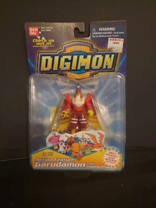 Figura de acción Digimon Garudamon Vintage Bandai 1999 SELLADA característica caja deformada - Imagen 1 de 7