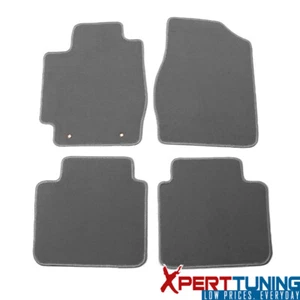 Fits 02-06 Toyota Camry Front Rear Car Floor Mats Nylon Grey Gray Carpets 4PCS - Picture 1 of 7