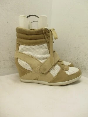 Botín Tenis Simply Vera by Vera Wang Mujer Talla 6 Blanco Tostado Cuña Oculta Foto 1 de 4