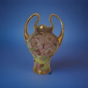 Antique Nippon Coralene 6/12” Vase(marked) - Picture 1 of 10