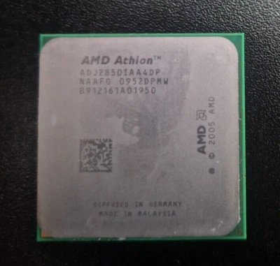 AMD Athlon ADJ2850IAA4DP NAAFG 0952DPMW B912161A01950 Processor CPU - Image 1 of 2