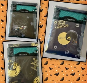 Mantel de Halloween Pesadilla antes de Navidad 60”x84” 60”x102” 70” 🎃 - Imagen 1 de 13