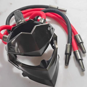 Anime Overwatch OW Dreadlocks Mechanical 1:1 Helmet Wearable Full Mask Cosplay - Picture 1 of 9