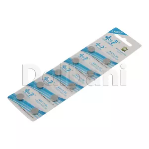 AG7 New 10 Pack Button Cell Battery Alkaline - Picture 1 of 4