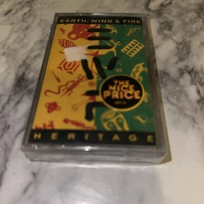Earth, Wind & Fire: Heritage Music Cassette Tape 1990 Columbia Records - Image 1 of 3