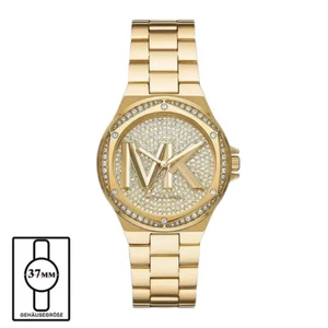 Damen Armbanduhr LENNOX MK7229 Quarzuhr 37mm Goldfarbenes - Bild 1 von 6