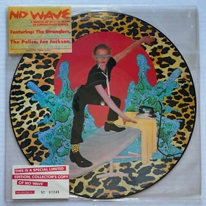 NO WAVE... TO GO 1987 US A&M Ltd Ed PICTURE DISC LP POLICE SQUEEZE DICKIES PUNK - Picture 1 of 2
