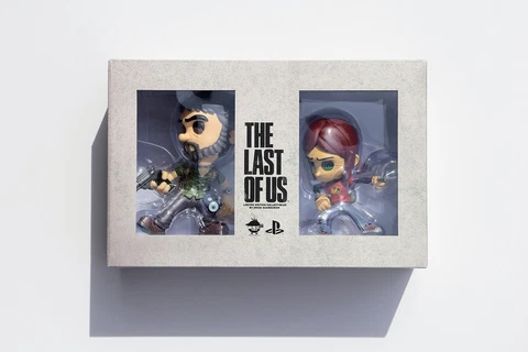 The Last of Us Part 2 II Ellie and Joel Vinyl Figure Set Official Sony Statue Cover