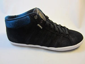 K-Swiss Hof IV Women's Sneakers Hi Suede Black - Picture 1 of 3