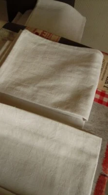 lot de 6 TORCHONS ANCIENS EN métis  tous différents idéal cuisine verrerie - Photo 1/4