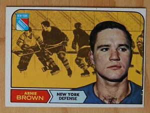 1968-69 TOPPS #68 ARNIE BROWN NM RANGE! NO CREASE! - Picture 1 of 2