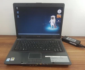 Notebook ACER EXTENSA 1,73 GHz 1024 MB 15,4" Wilan 4xUSB DVD-RW 80 GB Gig Lan Firew. - Imagen 1 de 11
