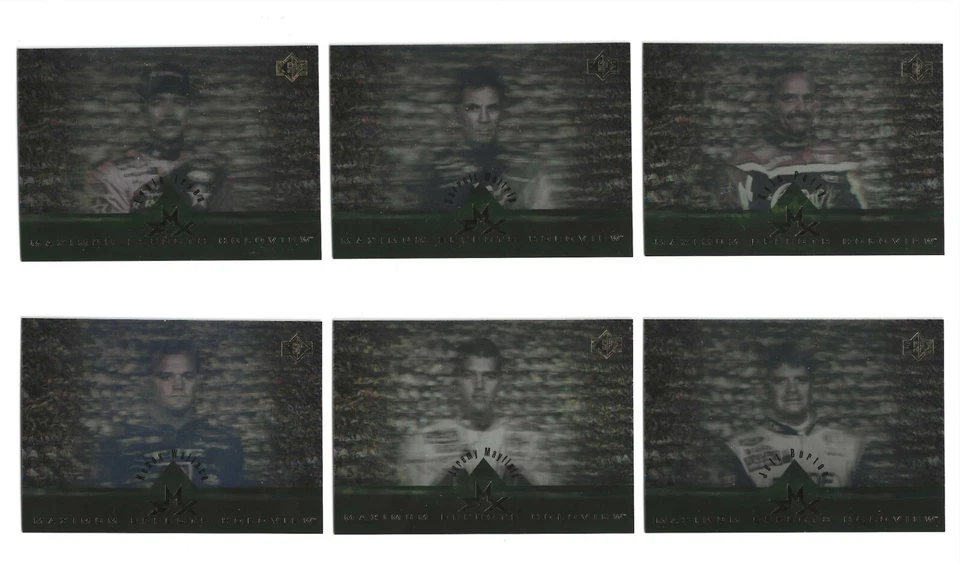 1996 SP HOLOVIEW MAXIMUM EFFECTS INSERT #24 Jeremy Mayfield ONE CARD ONLY! - Image 1 of 1