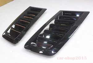 Bonnet Vent Hood Vent FOCUS RS MK2 Style ABS Plastic Universal Ford Glossy Black - Picture 1 of 6