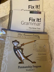 Fix It Grammar and New American Cursive - Picture 1 of 4