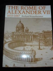 L'Architecture Italienne De Rome D'Alexandre VII 1655-1667 Histoire Krautheimer - Picture 1 of 10