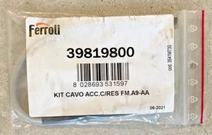 Ferroli DOMIcompact F 24 B D Ignition Lead c/w Resistor 39819800 New Genuine - Picture 1 of 7