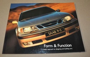 Folleto folleto Saab 1997 1998 forma y función 9-3 9-5 9000 EN - Imagen 1 de 11