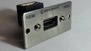 Oehlbach! Proin 8808 MMT-G90 HS HDMI-Multimedia-Einsatz mit 90°-Genderchanger ## - Bild 1 von 2