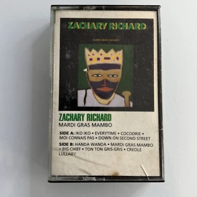 Zachary Richard Mardi Gras Mambo (Cassette) - Image 1 of 2