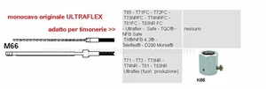 MONOCAVO ULTRAFLEX ORIGINALE M66 10FT (3,05mt) PER TIMONERIA T71 - T85 ecc..... - Foto 1 di 1