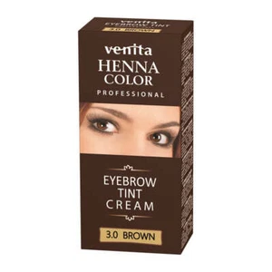 Venita Henna-Farbe für Augenbrauen-Henna Color Professional Ton 3.0, Braun 15 g - Bild 1 von 1