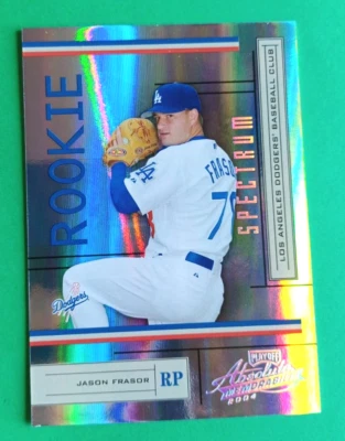2004 ABSOLUTE MEMORABILIA JASON FRASOR #239 RC SPECTRUM #27/100 LA DODGERS - Image 1 of 4